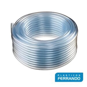 Manguera de PVC Transparente Flexible de Doble Capa