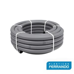 أنبوب PVC مرن رمادي