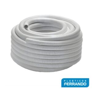 أنبوب PVC مرن أبيض