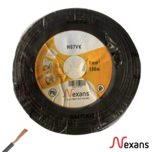 Black Electrical Cable (U500 SV H07 V-K)