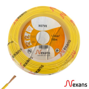 Yellow Electrical Cable (U500 SV H07 V-K)
