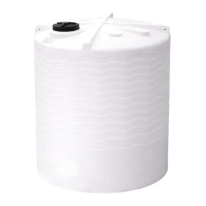 خزان مياه عمودي أبيض