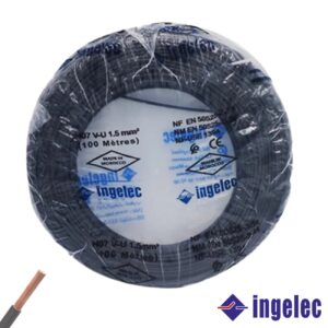 Black Cable (U500V H07 V-R)